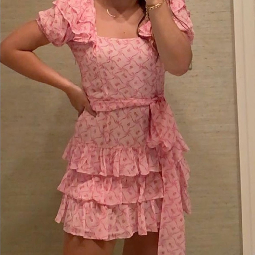 Love Shack Fancy Pink Dress